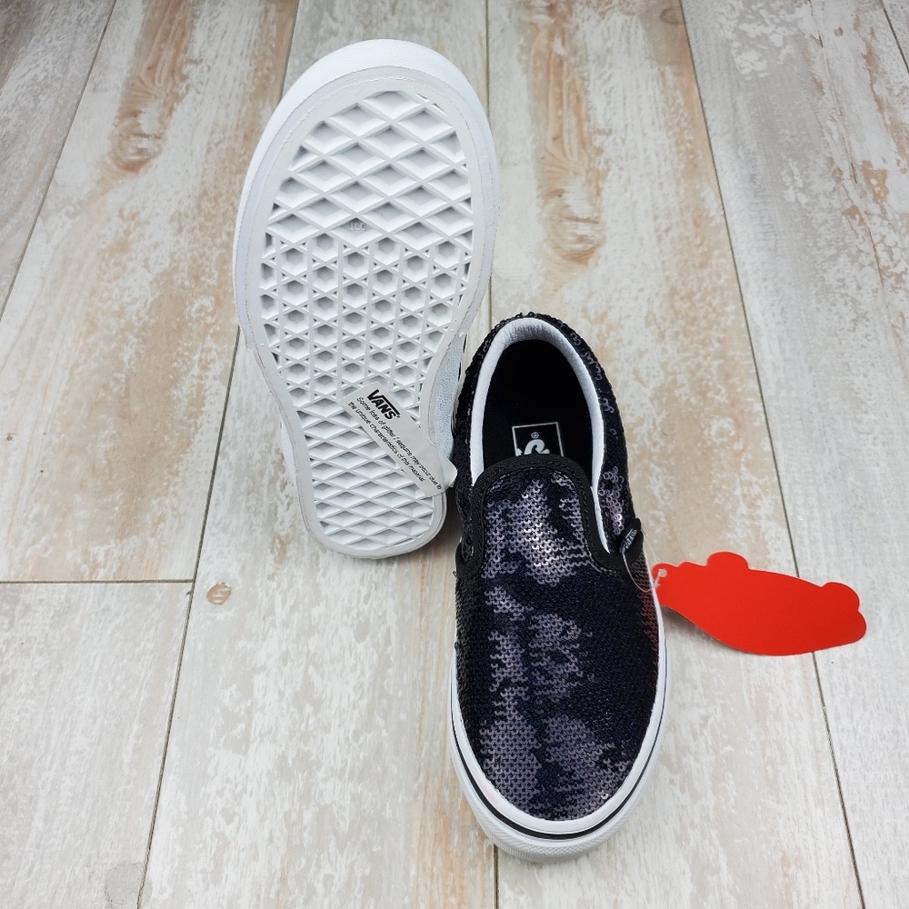 Vans Classic Slip On Micro Sequins Black - Picture 8 of 9